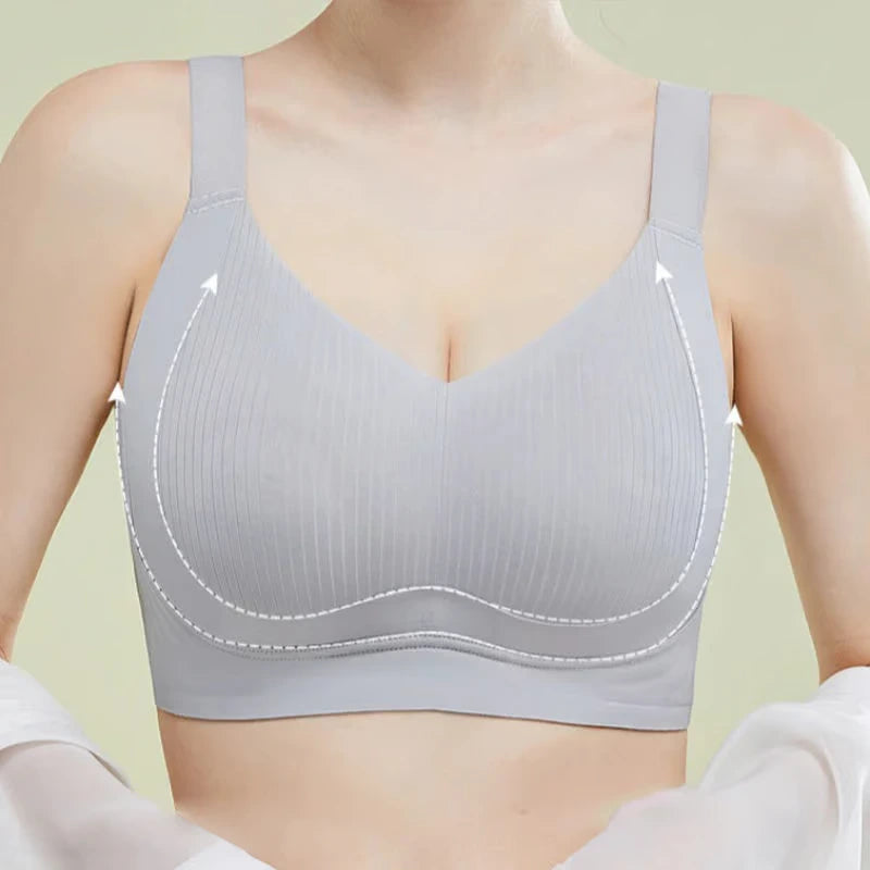 Wire-Free Non-Marking Skin-Friendly Push-Up Bra 🔥(BUY 2 GET 1 FREE)